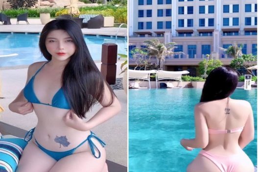 Gái đẹp ham tiền bị phang thỏa thích